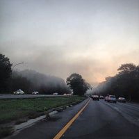 Photo taken at Southern State Parkway by Christopher J. on 10/5/2012
