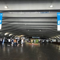 Photo taken at Osanbashi Yokohama International Passenger Terminal by สันติธร ย. on 9/21/2017
