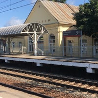 Photo taken at Ж/д станция Саблино by Julia A. on 8/7/2019