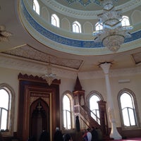 Photo taken at Мечеть им. Шейха Дени Арсанова by Ибрагим И. on 12/26/2012