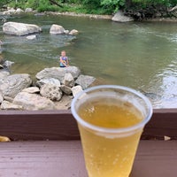 Photo taken at Hickory Nut Gorge Brewery by Rachel D. on 7/11/2022
