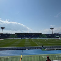 Photo taken at Lemon Gas Stadium Hiratsuka by burnworks on 3/17/2024