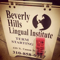 Photo taken at Beverly Hills Lingual Institute by Teri on 1/9/2013