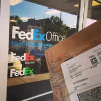 Photo taken at FedEx Office Print &amp;amp; Ship Center by Tyler L. on 8/26/2014