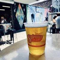 Photo taken at Sixpoint Brewery by Mark P. on 7/4/2021