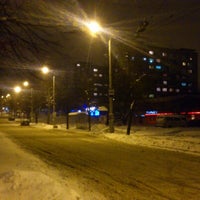 Photo taken at Остановка «Дом кино» by MarkiZZ T. on 12/16/2012