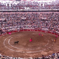 Photo taken at Plaza de Toros Monumental by Ruben R. on 4/29/2013