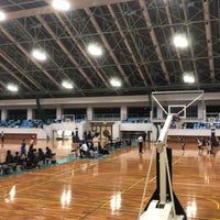 Photo taken at スポーツ健康都市記念体育館 by gakkushi on 1/26/2020