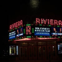 Photo taken at Riviera Theatre &amp;amp; Performing Arts Center by Ed D. on 12/1/2018
