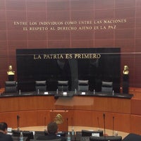 Photo taken at Sala de Protocolo de Mesa Directiva del Senado de la República by Antonio G. on 4/22/2014