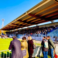 Photo taken at Hohe Warte - Vienna Stadion by Walter R. on 10/30/2021