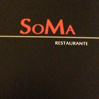 Photo taken at Restaurante Soma by Adolfo M. on 4/7/2013