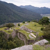 Photo taken at Takeda Castle Ruins by Teruhiro Y. on 9/2/2023
