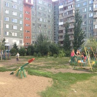 Photo taken at Детская площадка на Омской by Aleksey G. on 6/27/2013