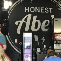 Photo taken at Honest Abe&amp;#39;s Burgers &amp;amp; Freedom by Greg D. on 7/16/2018