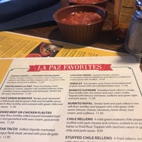 Photo taken at La Paz Mexican Restaurant by Greg D. on 9/17/2019