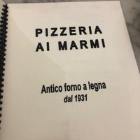 Photo taken at Pizzeria Ai Marmi by Amanda L. on 11/21/2019