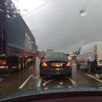 Photo taken at M25 Junction 26 by Sarah S. on 5/1/2014