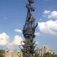 Photo taken at Peter The Great Statue by Yulia B. on 5/12/2013
