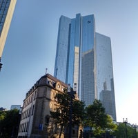 Photo taken at Deutsche Bank Konzernzentrale by Hideyasu N. on 7/16/2019