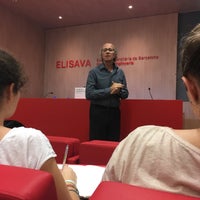 Foto tomada en Elisava - Escola Universitaria de Disseny i Enginyeria de Barcelona  por Sonia el 10/13/2016
