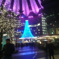 Photo taken at Weihnachtsmarkt Sony Center by Andre W. on 12/29/2015