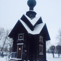Photo taken at Мемориальная часовня Святого Николая Чудотворца by Катерина Ч. on 1/12/2015