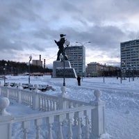 Photo taken at Памятник &amp;quot;Алёша&amp;quot; г.Североморск. by Катерина Ч. on 1/4/2018