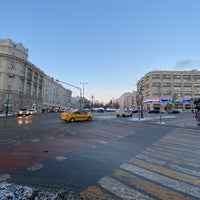 Photo taken at Площадь Никитские Ворота by Maria on 2/22/2021
