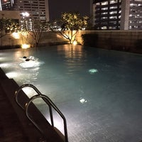 Photo taken at Swimming Pool @ Noble Lite Condo by Visarutt&amp;#39; K. on 4/2/2015