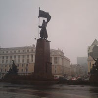Photo taken at Памятник Борцам за власть Советов на Дальнем Востоке by Денис В. on 2/27/2014