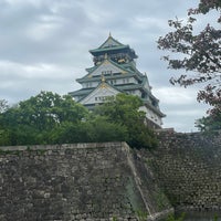 Photo taken at Osaka Castle by claudia p. on 4/24/2024