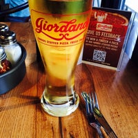 Photo taken at Giordano&amp;#39;s by Hande on 5/30/2015