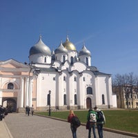 Photo taken at Novgorod Kremlin by Kristina B. on 5/4/2013