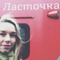 Photo taken at Поезд «Ласточка» Великий Новгород — Санкт-Петербург by Dasha O. on 3/7/2015