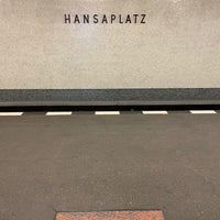 Photo taken at U Hansaplatz by AF_Blog on 9/11/2021