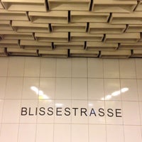 Photo taken at U Blissestraße by AF_Blog on 3/26/2017