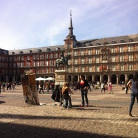 Photo taken at Plaza Mayor by Eloy M. on 4/20/2013