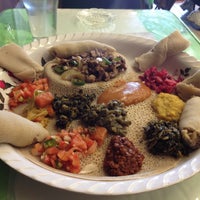 Photo taken at Dessie Ethiopian Restaurant by Linda P. on 5/14/2013