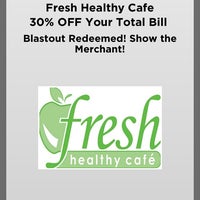 Foto tirada no(a) Fresh Healthy Cafe por Dan M. em 2/5/2013