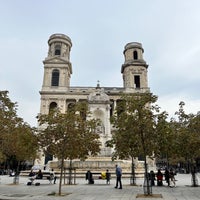 Photo taken at Place Saint-Sulpice by Kim H. on 9/23/2022