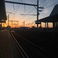 Photo taken at NJT - Aberdeen-Matawan Station (NJCL) by Kim K. on 4/14/2017