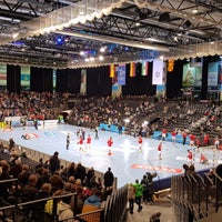 Photo taken at Flens-Arena by Mihályi B. on 2/25/2018