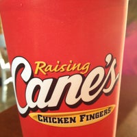 Photo taken at Raising Cane&#39;s Chicken Fingers by leah v. on 5/9/2013