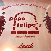 Photo taken at Papa Felipe&amp;#39;s Mexican Restaurant by chris g. on 10/9/2017