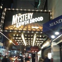 Photo taken at The Mystery of Edwin Drood on Broadway by Sarah F. on 3/8/2013