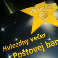 Photo taken at Hviezdny vecer Postovej banky by Martin C. on 12/14/2012