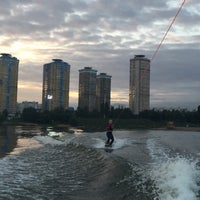 Photo taken at Windsurf-Station Strogino by Rezeda K. on 8/26/2016