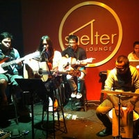 Photo taken at Shelter Lounge by arie n. on 10/4/2012