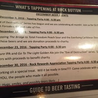 Photo taken at Rock Bottom Restaurant &amp;amp; Brewery by Beer J. on 12/17/2016